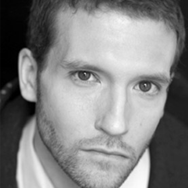 Matt headshot black and white